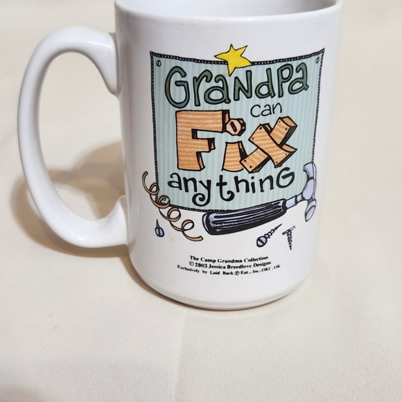 Grandpa Can Fix Anything Coffee Mug - Picture 2 of 4